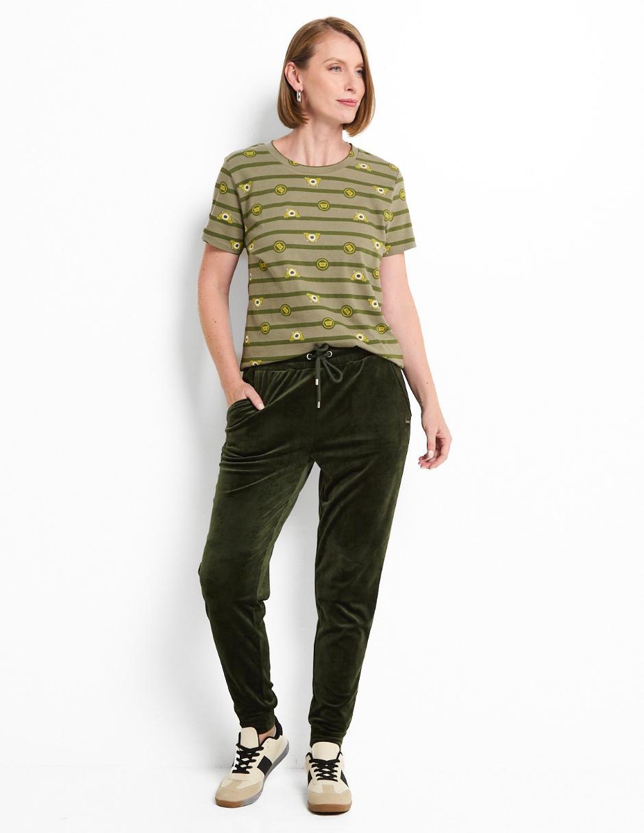 PANTS WEEKEND, EG, OLIVO OBSCURO