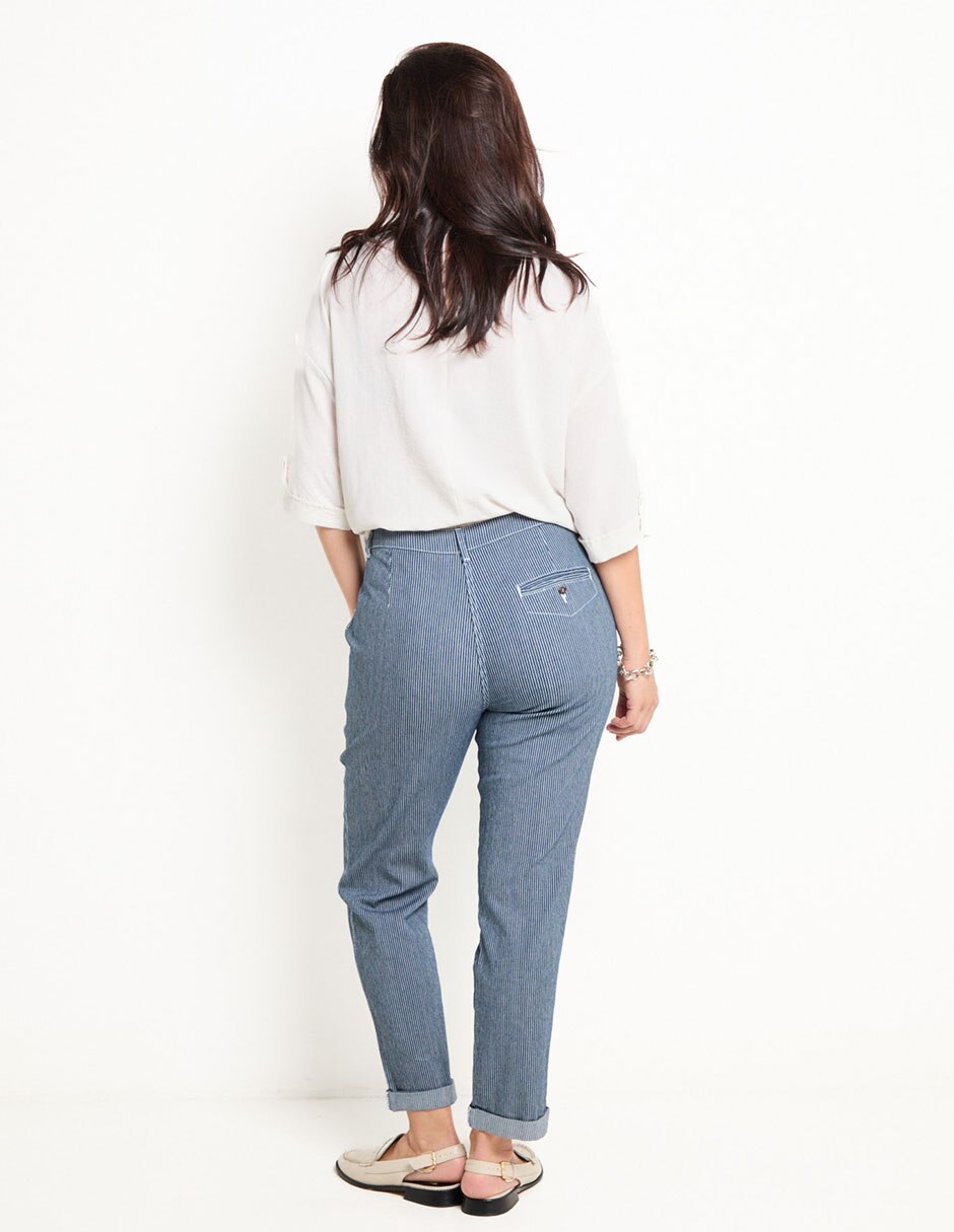 Pantalón chino slim para mujer 2