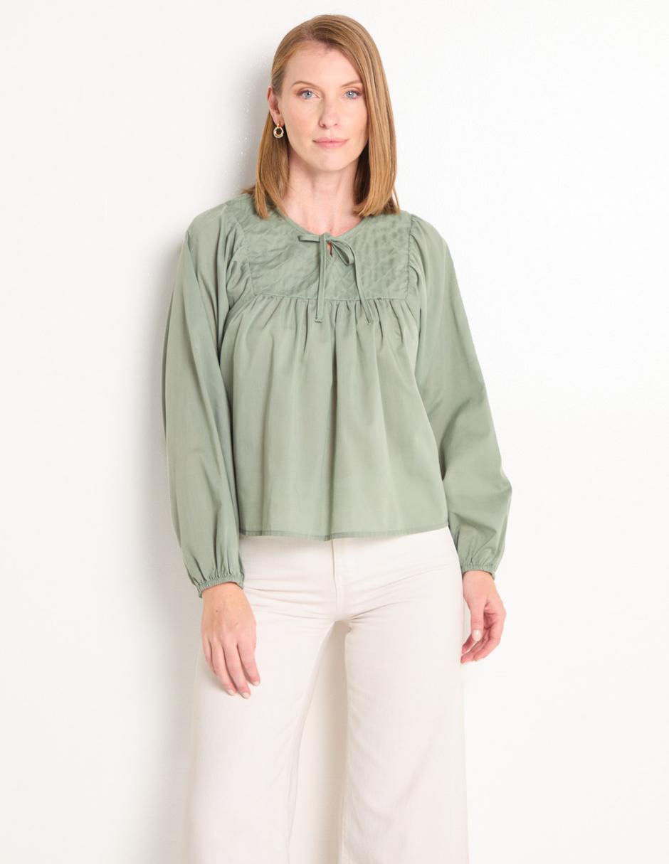 Blusa manga larga para mujer Blusa manga larga para mujer