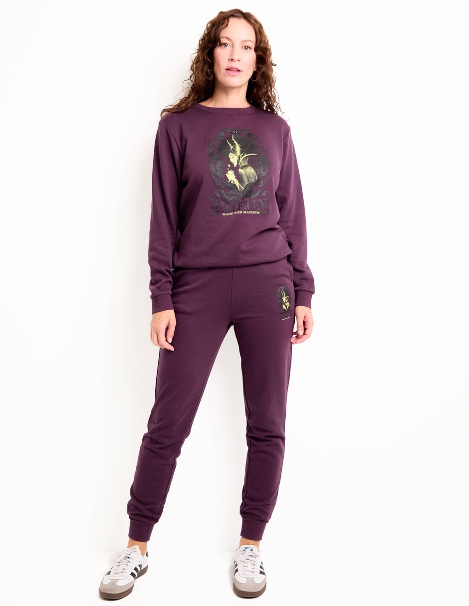Pants regular Maléfica con agujeta para mujer 3