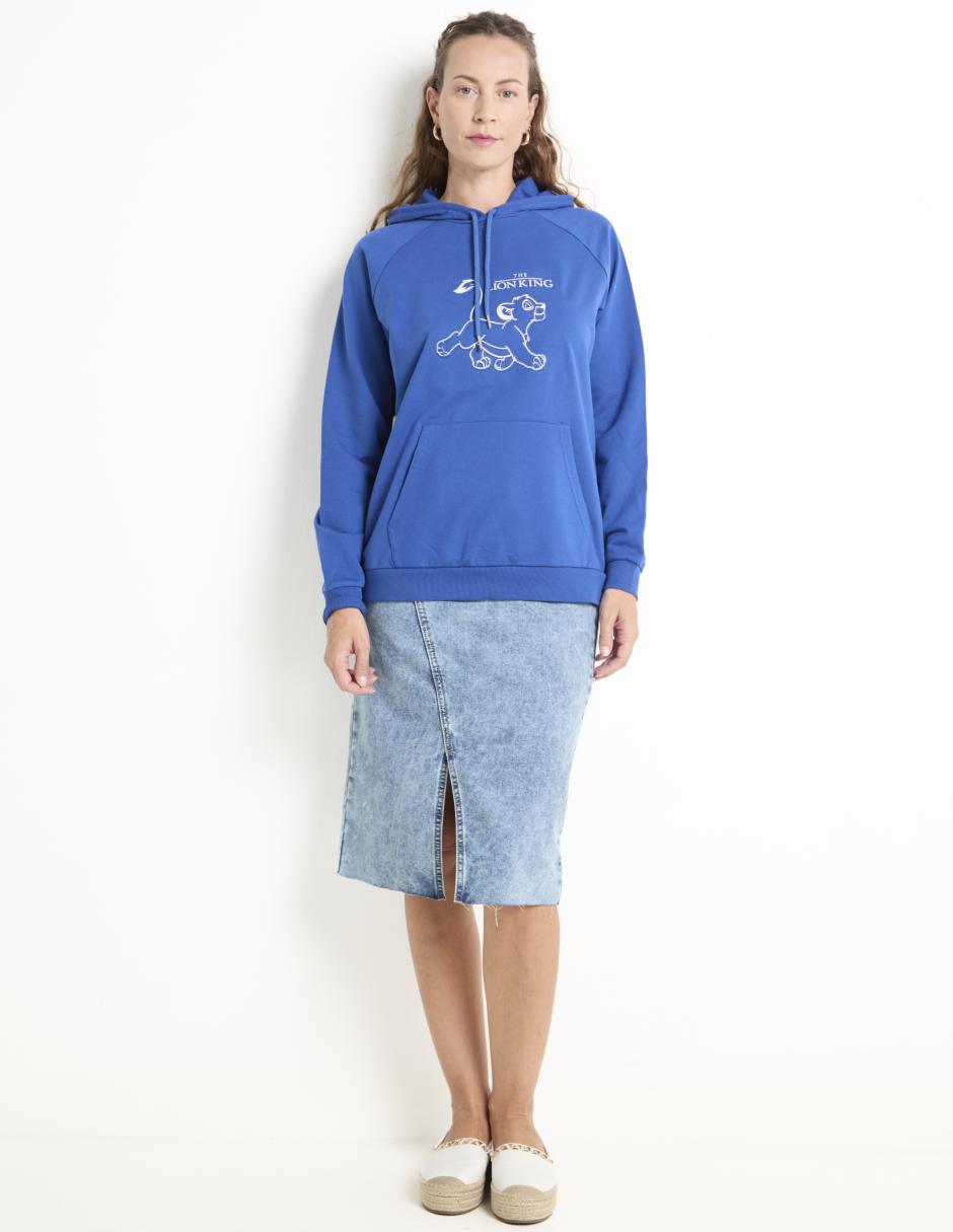 Sudadera con capucha y bolsa The Lion King para mujer 3