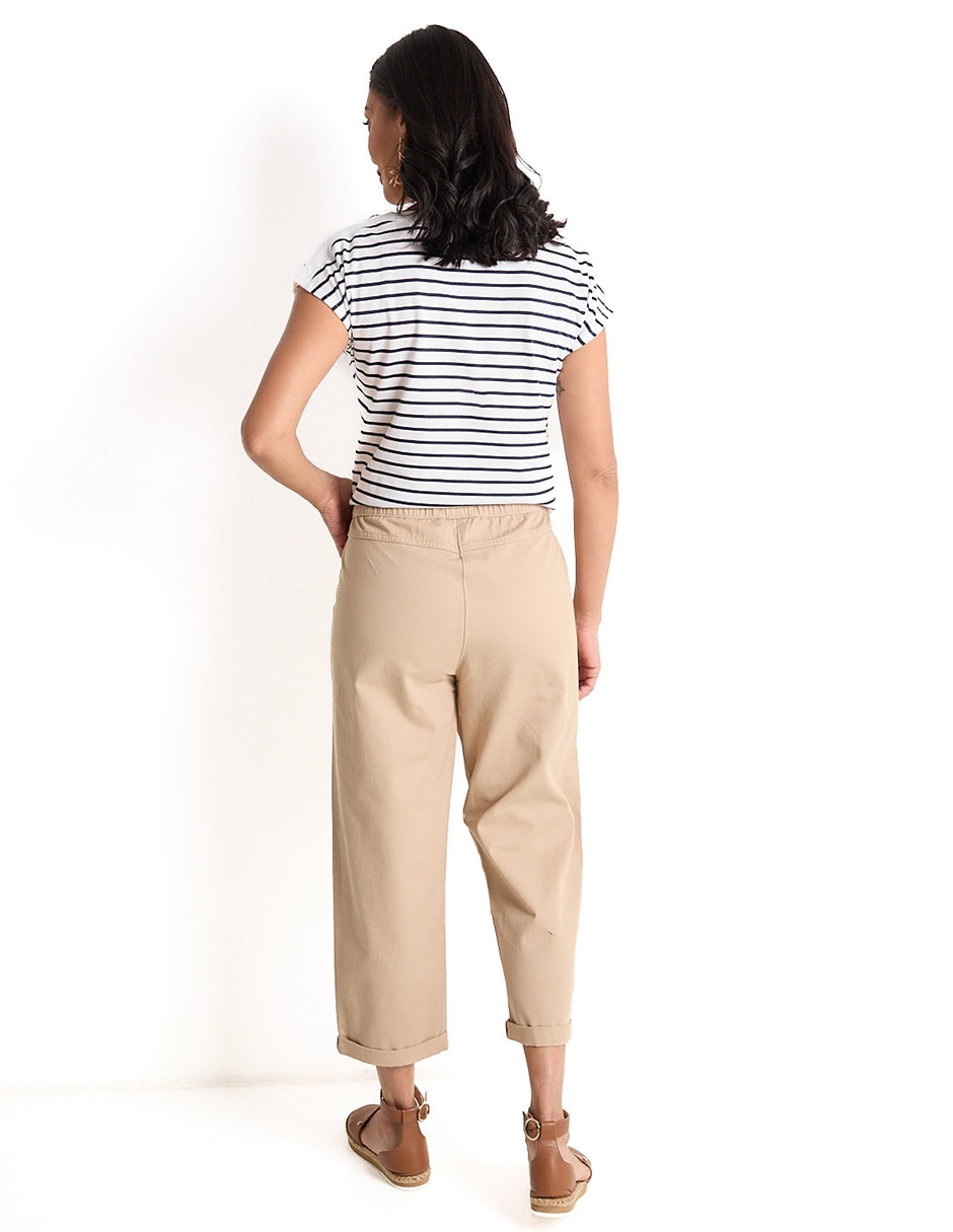 Pantalón capri straight para mujer 2