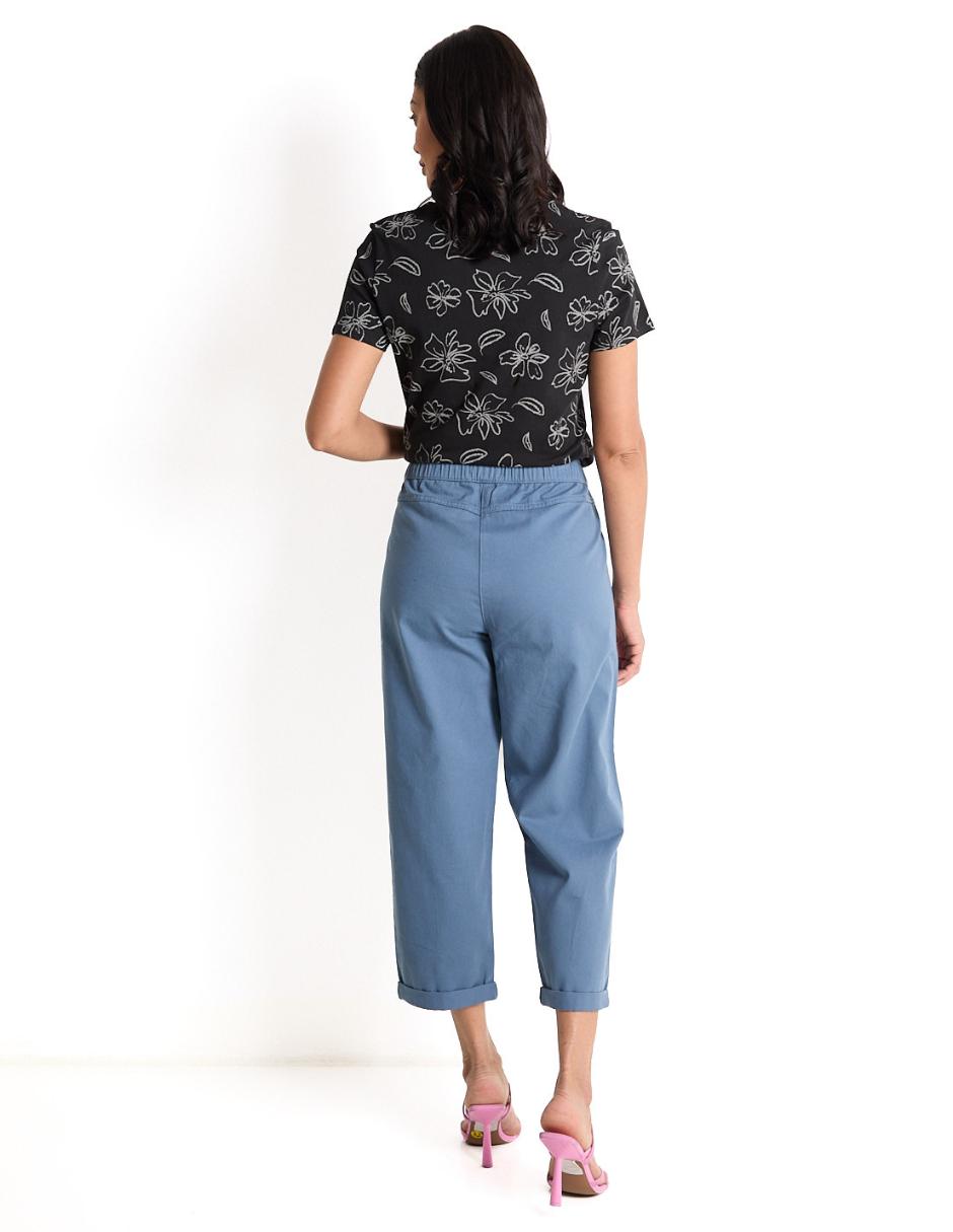 Pantalón capri straight para mujer 6