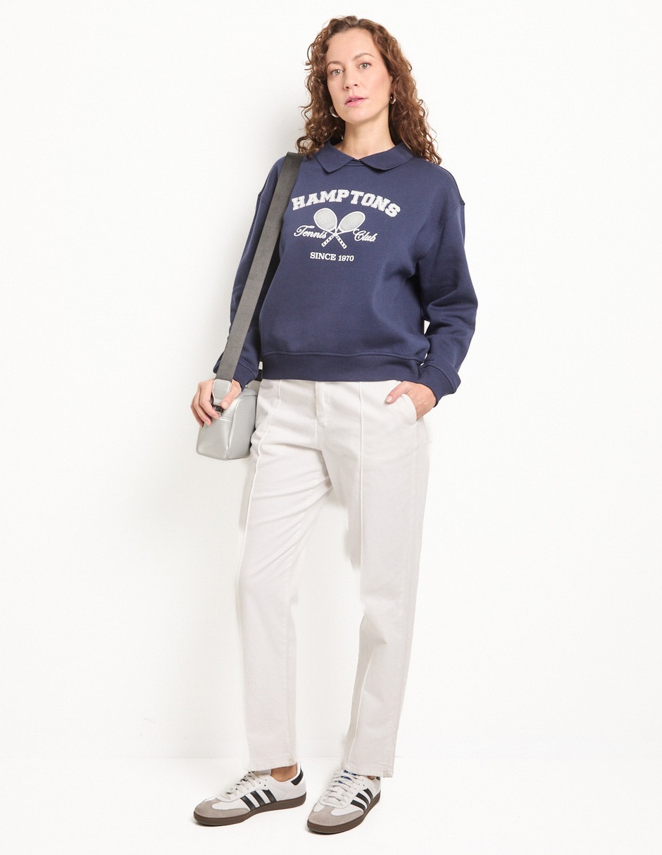 SUDADERA WKMN25143-09, EG, AZUL MARINO