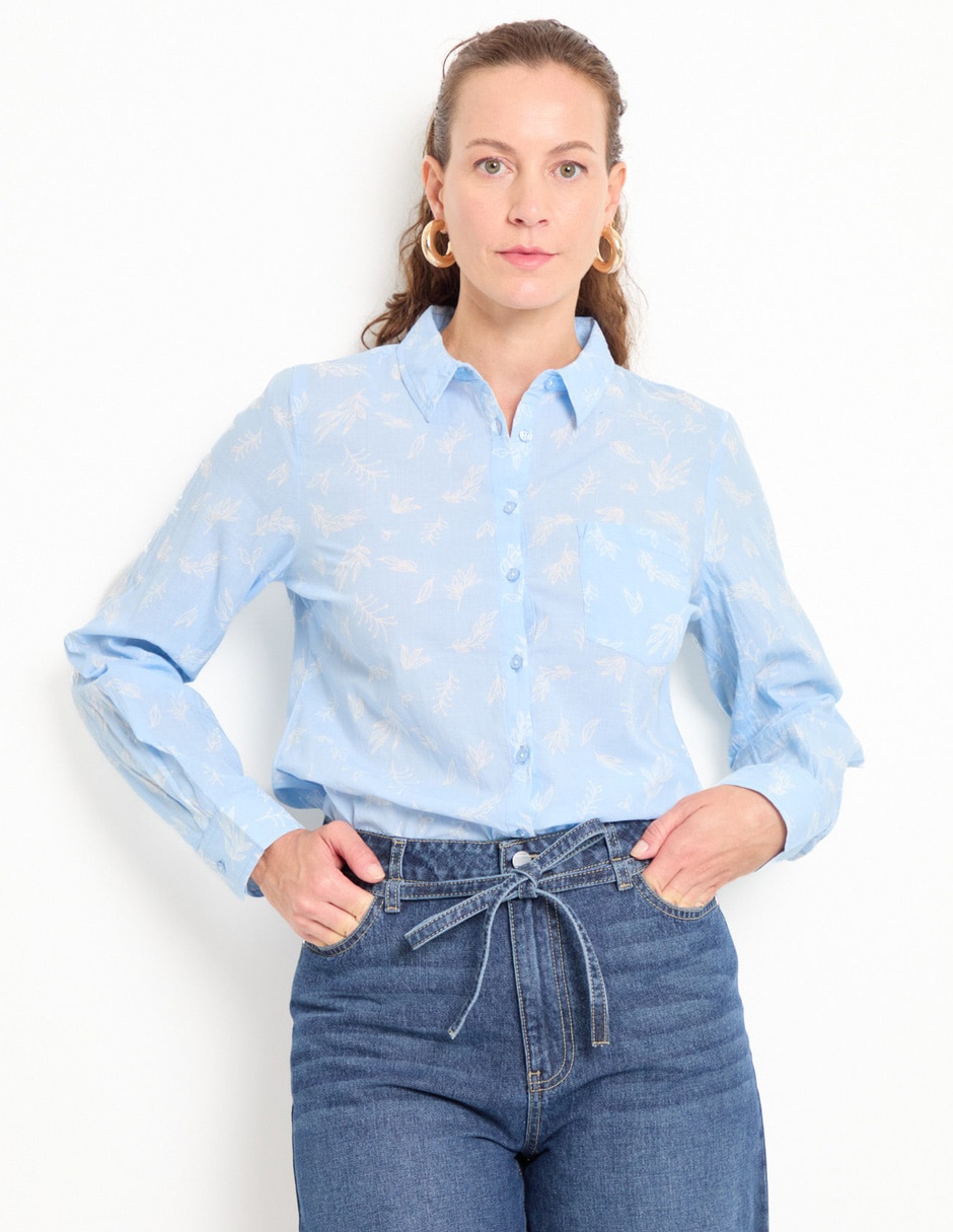Blusa manga larga para mujer Blusa manga larga para mujer