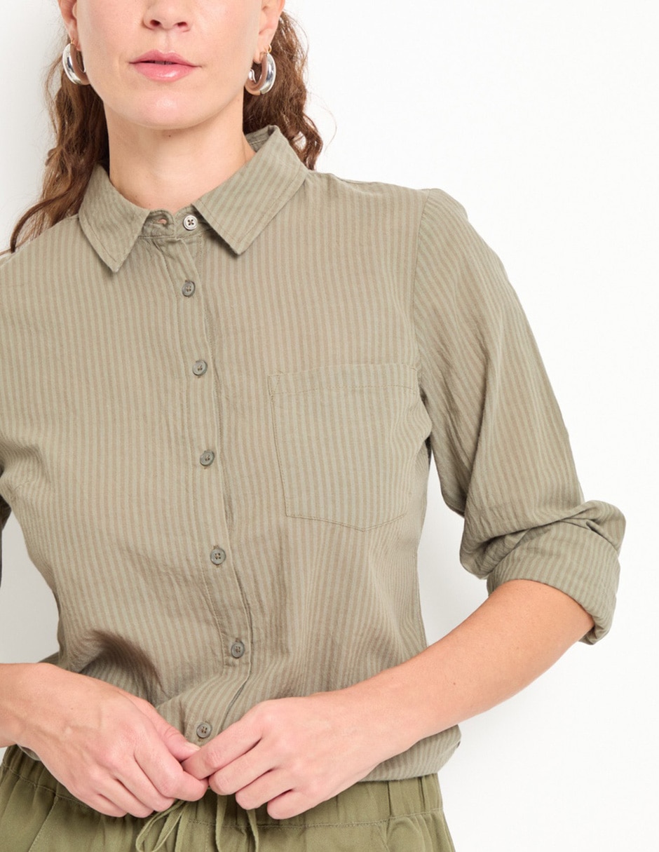 Blusa manga larga para mujer 4