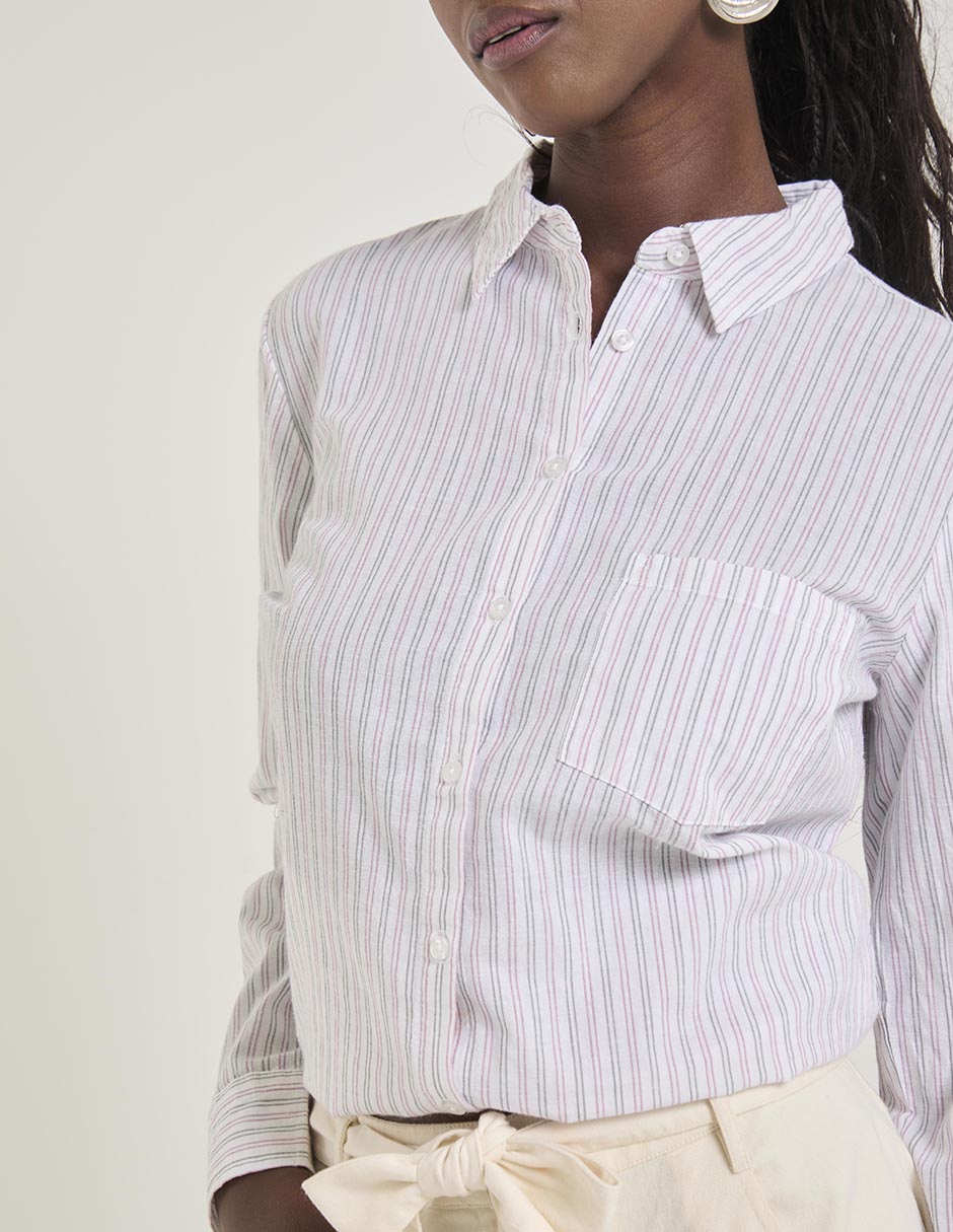 Blusa manga larga para mujer 4