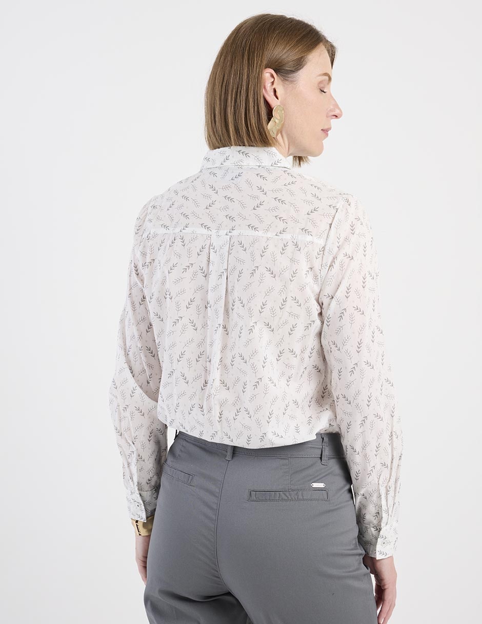 Blusa manga larga para mujer 2