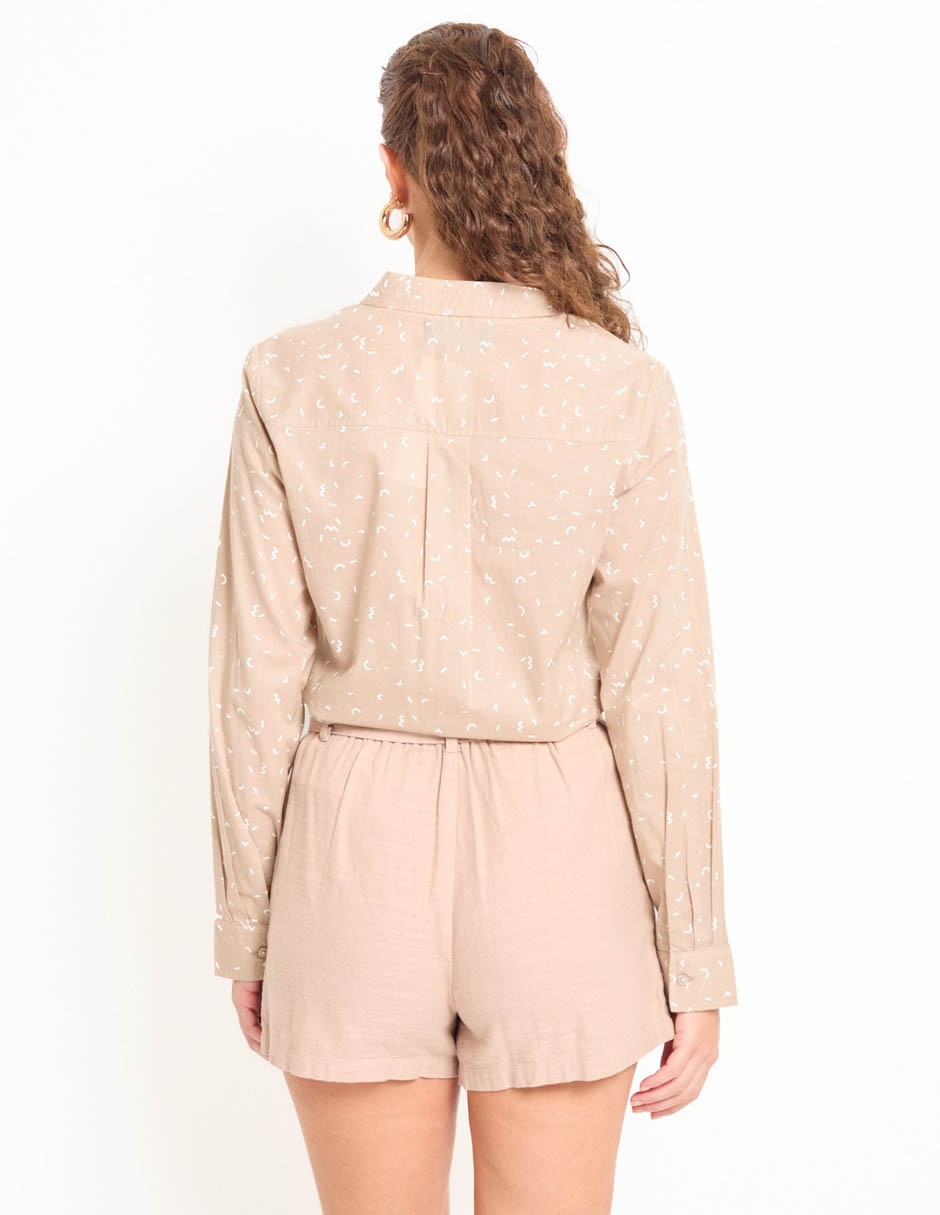 Blusa manga larga para mujer 2