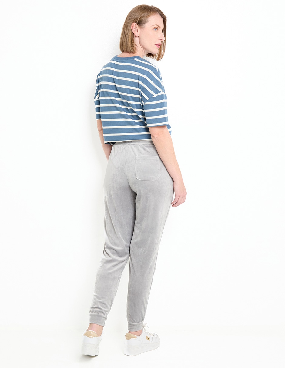 Pants skinny con jareta para mujer 2