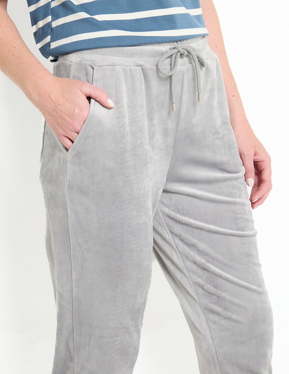 Pants skinny con jareta para mujer 4