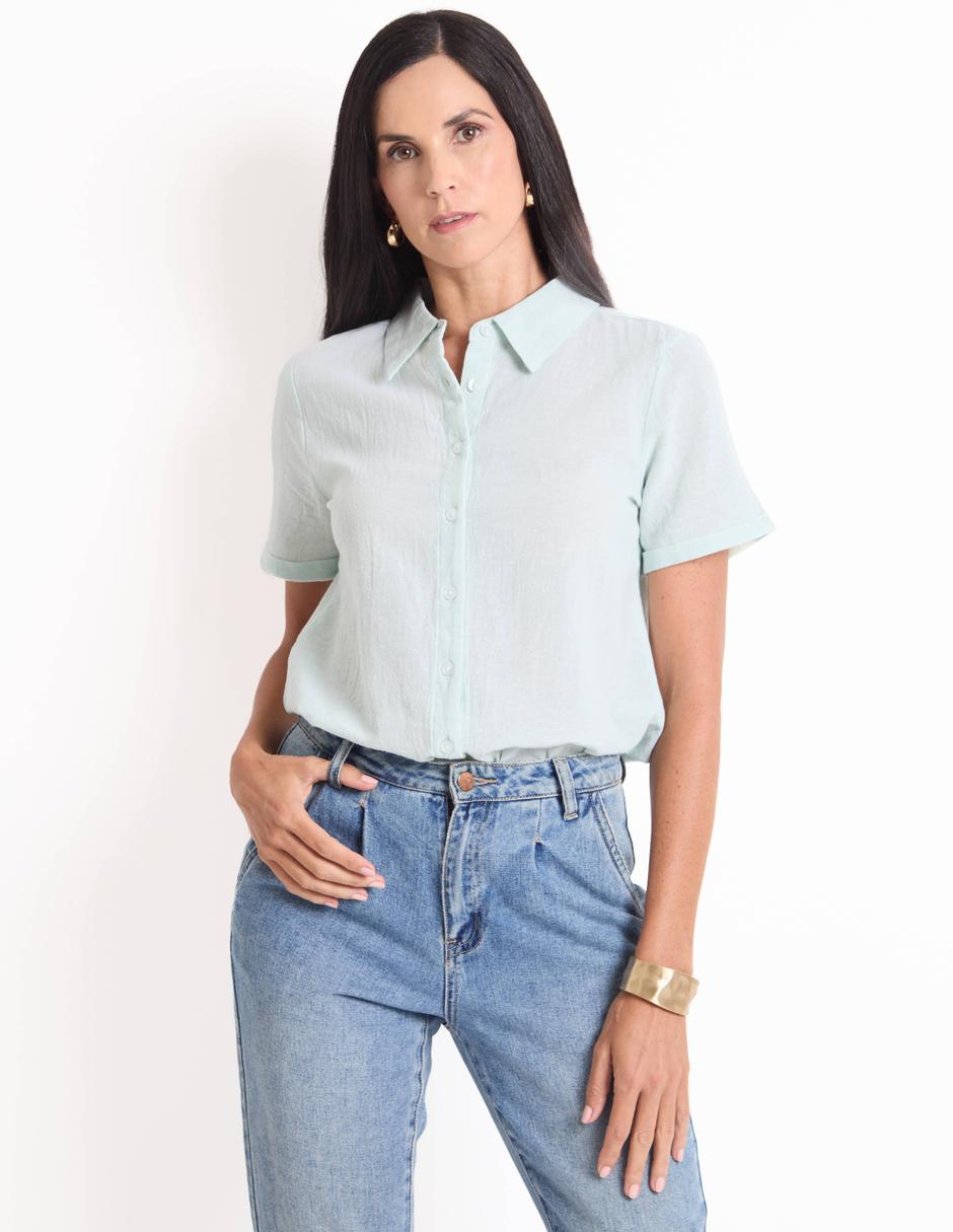 Blusa manga corta para mujer Blusa manga corta para mujer