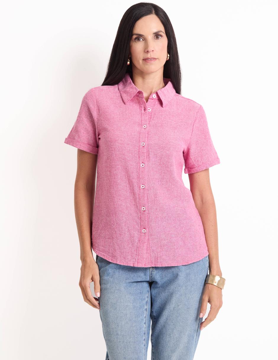 Blusa manga corta para mujer 5