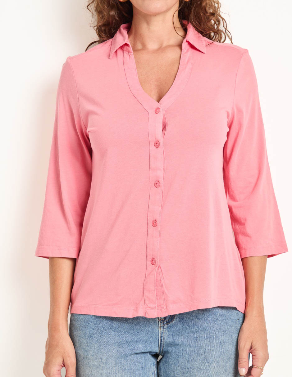 Blusa manga 3/4 para mujer 5