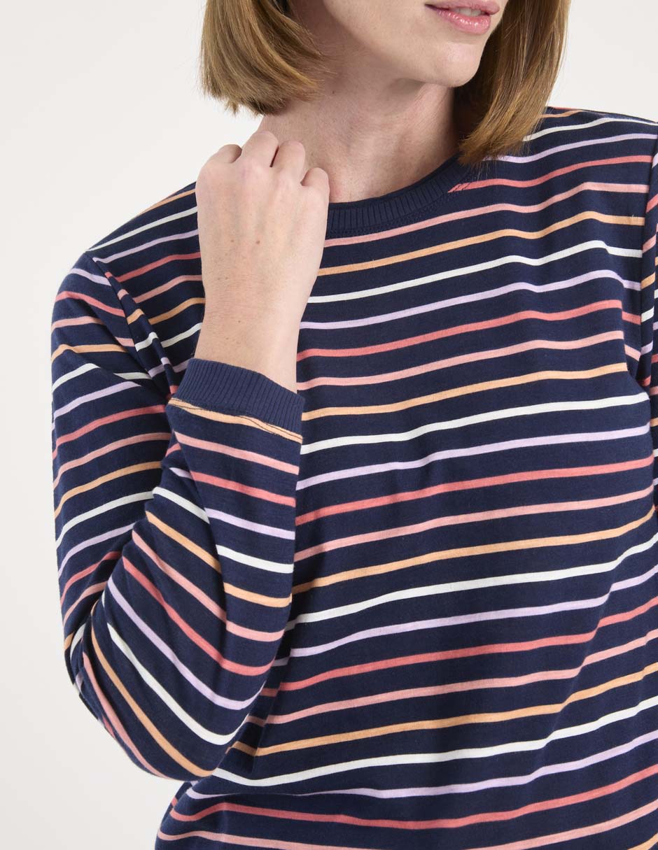 PLAYERA WKM25255-10 W, CH, AZUL MARINO