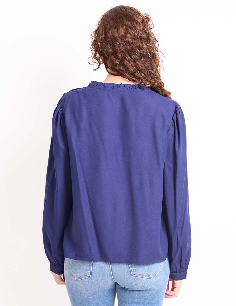 Blusa manga larga para mujer 2