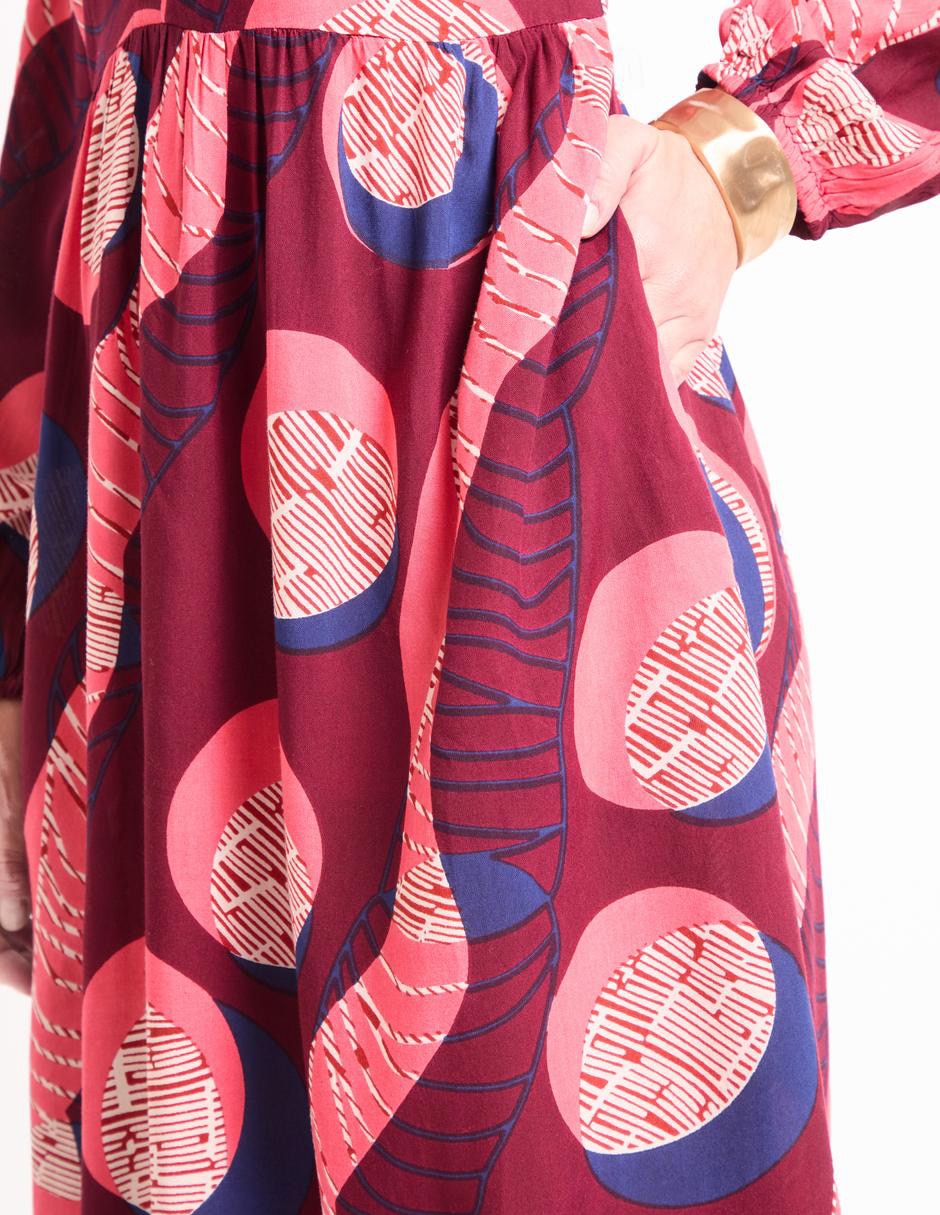 Vestido 3/4 casual para mujer 4