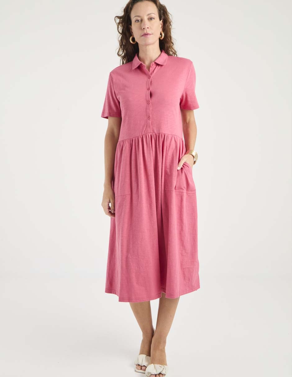 Vestido midi casual para mujer 1