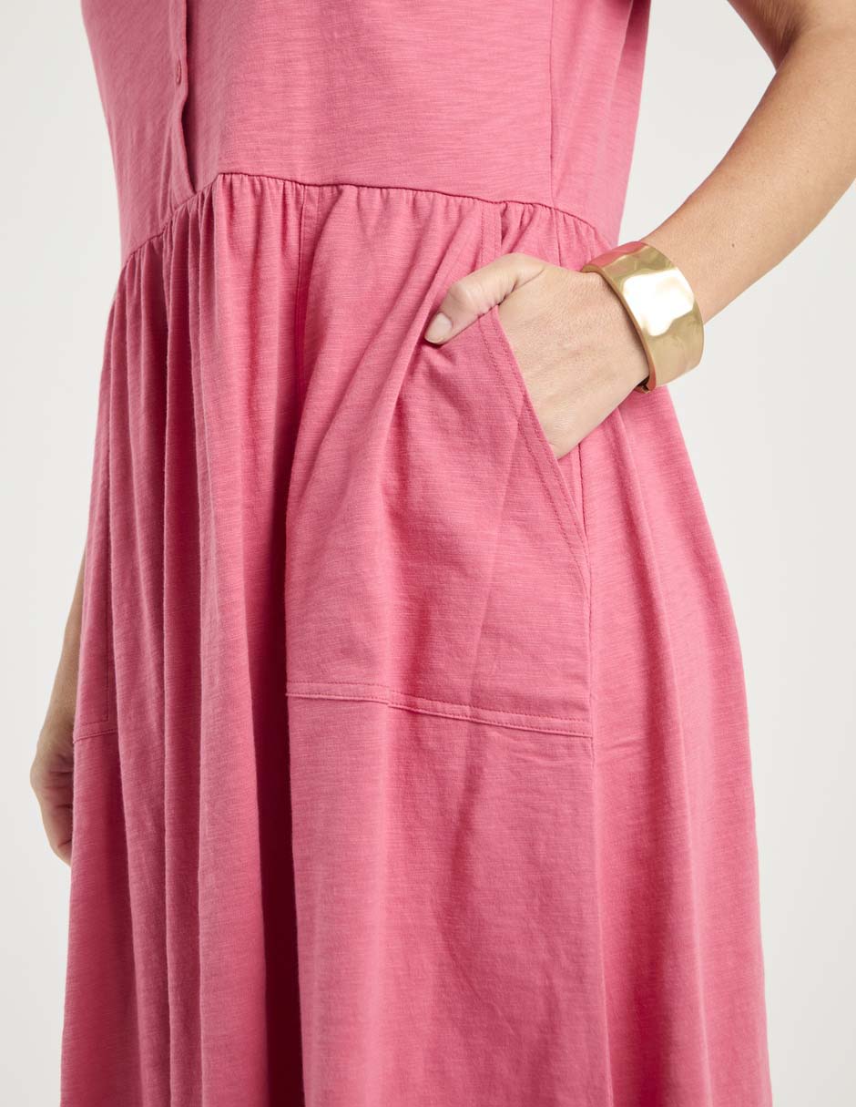 Vestido midi casual para mujer 5