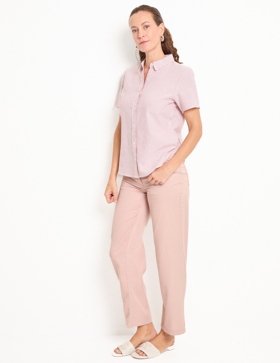 Blusa manga corta para mujer 3