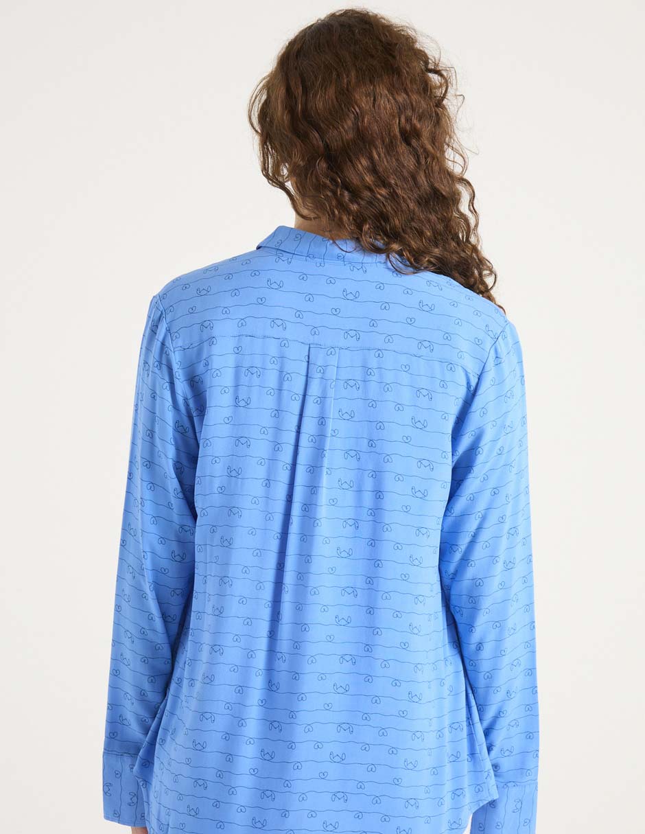 Blusa manga larga para mujer 2