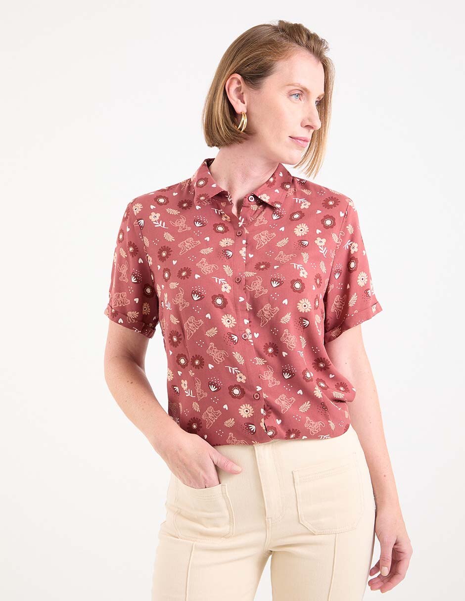 Blusa manga corta para mujer Blusa manga corta para mujer