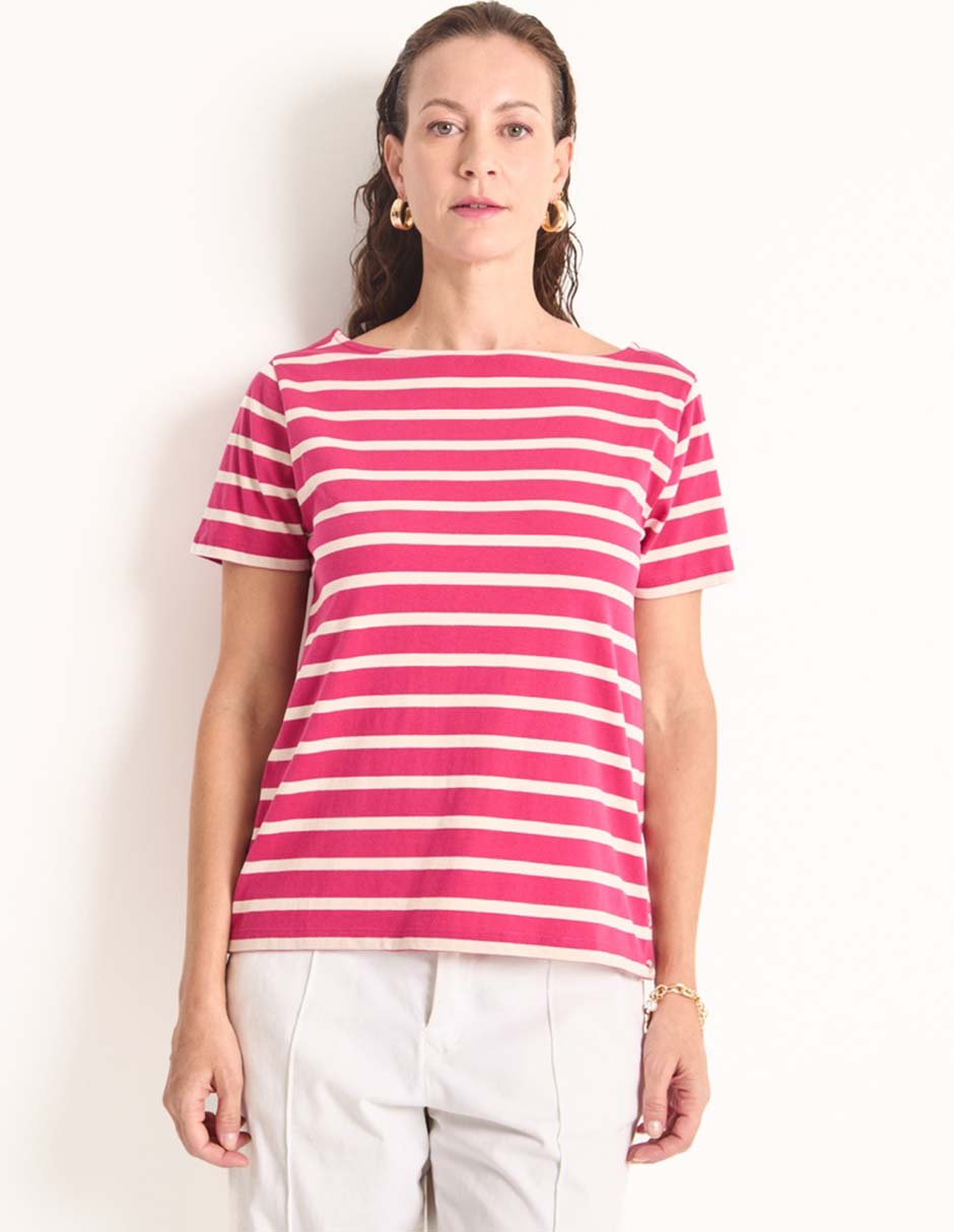 PLAYERA WKMN25217-10H WEEK, CH, CEREZA