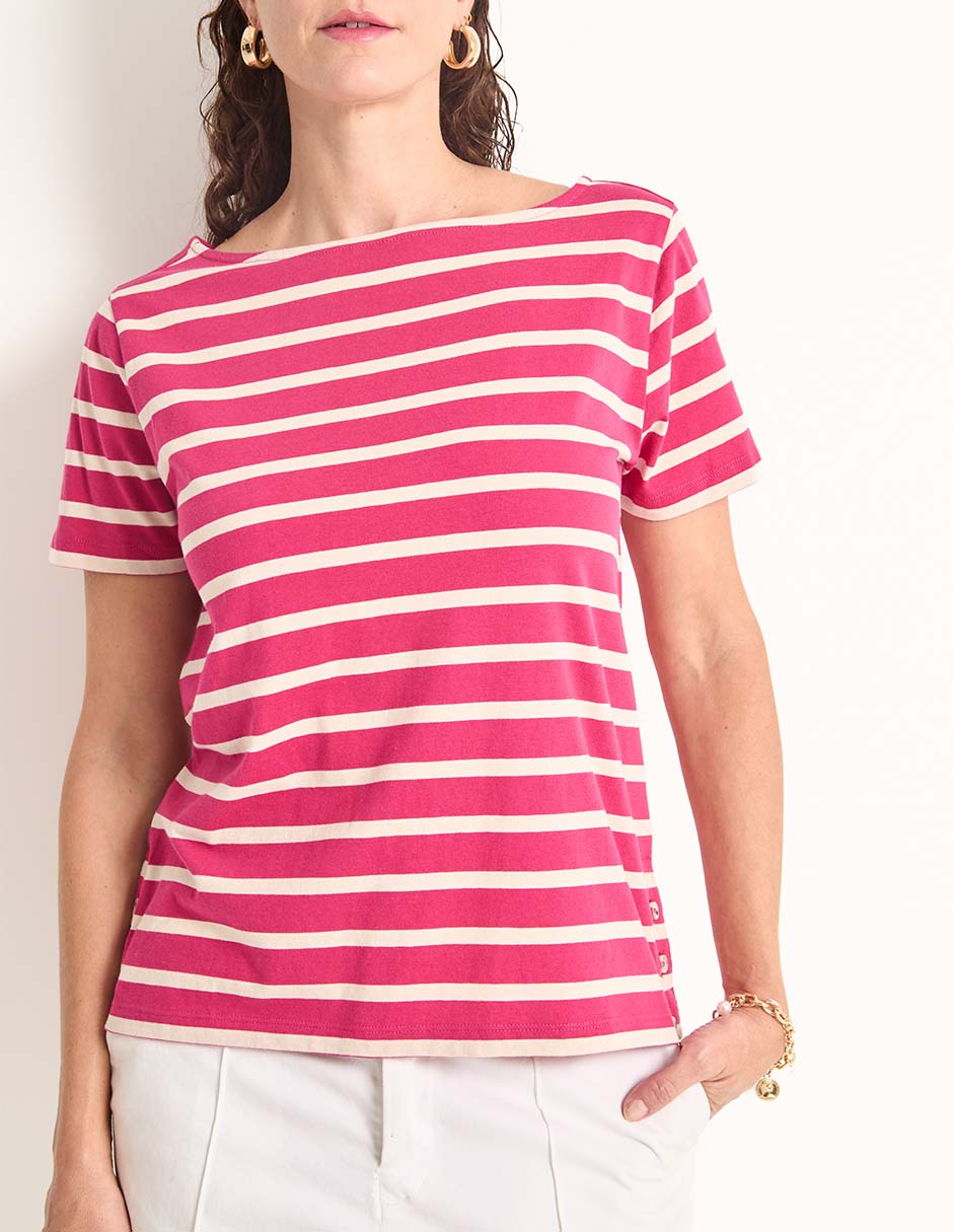 PLAYERA WKMN25217-10H WEEK, CH, CEREZA
