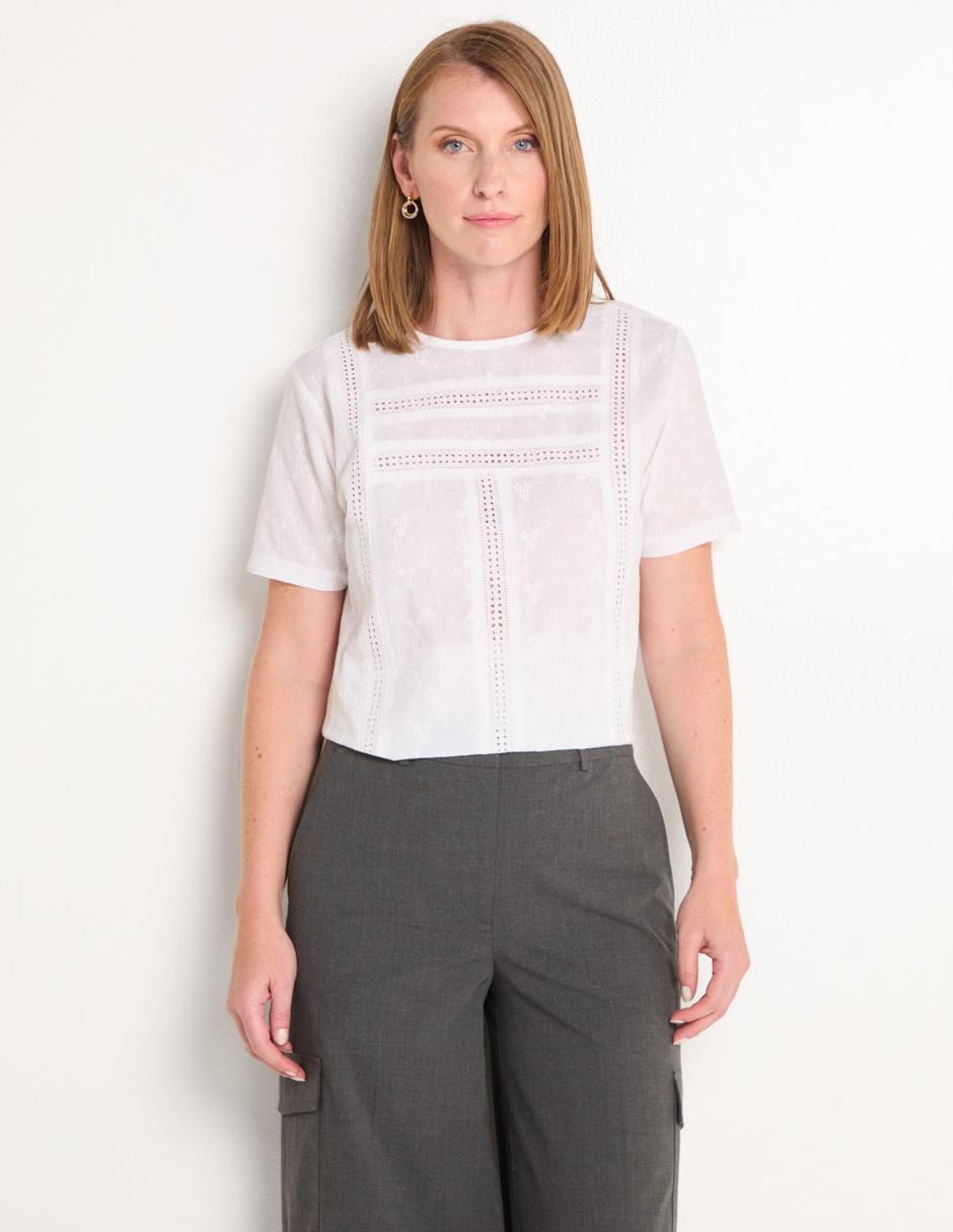 Blusa manga corta para mujer Blusa manga corta para mujer