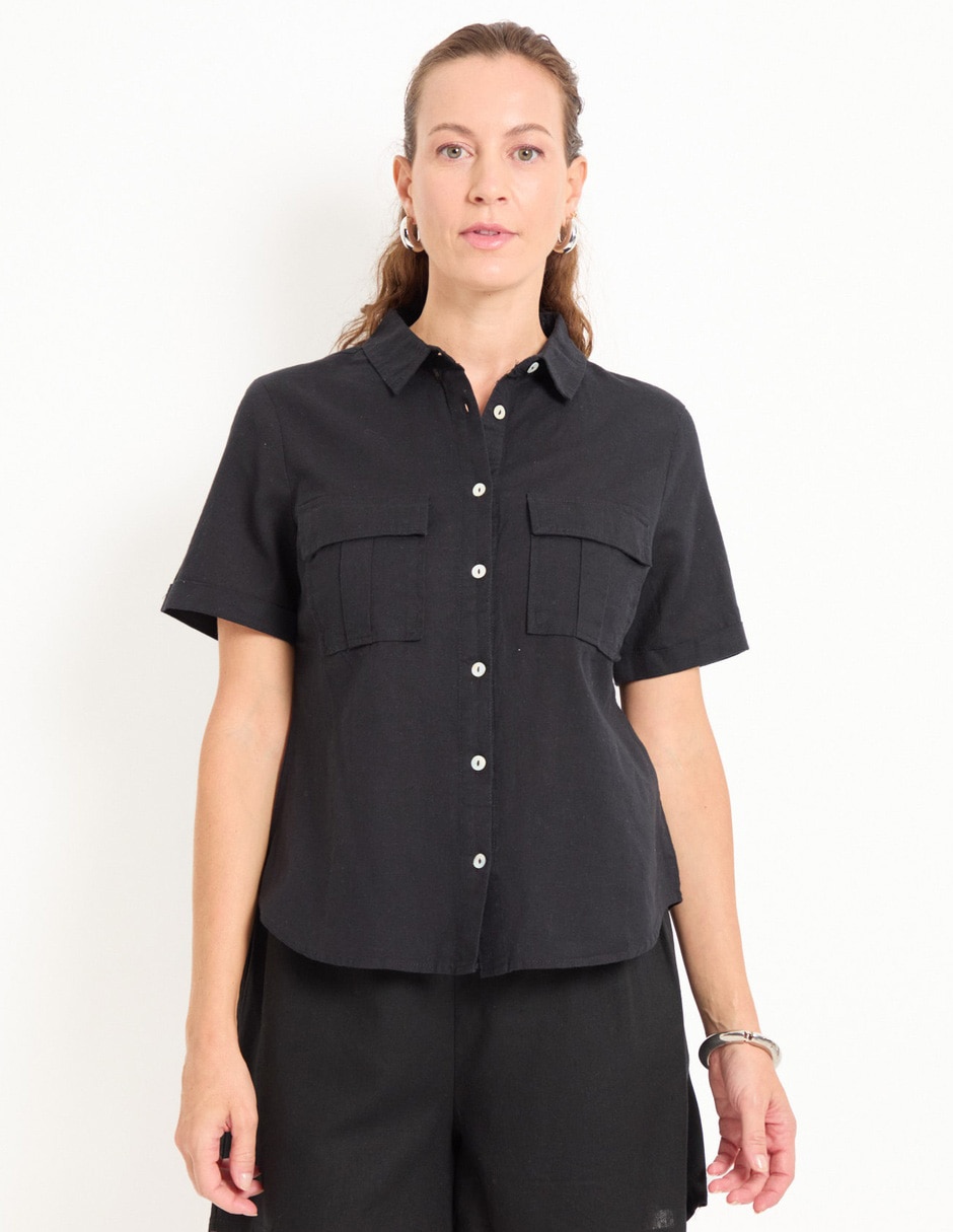 Blusa manga corta para mujer Blusa manga corta para mujer