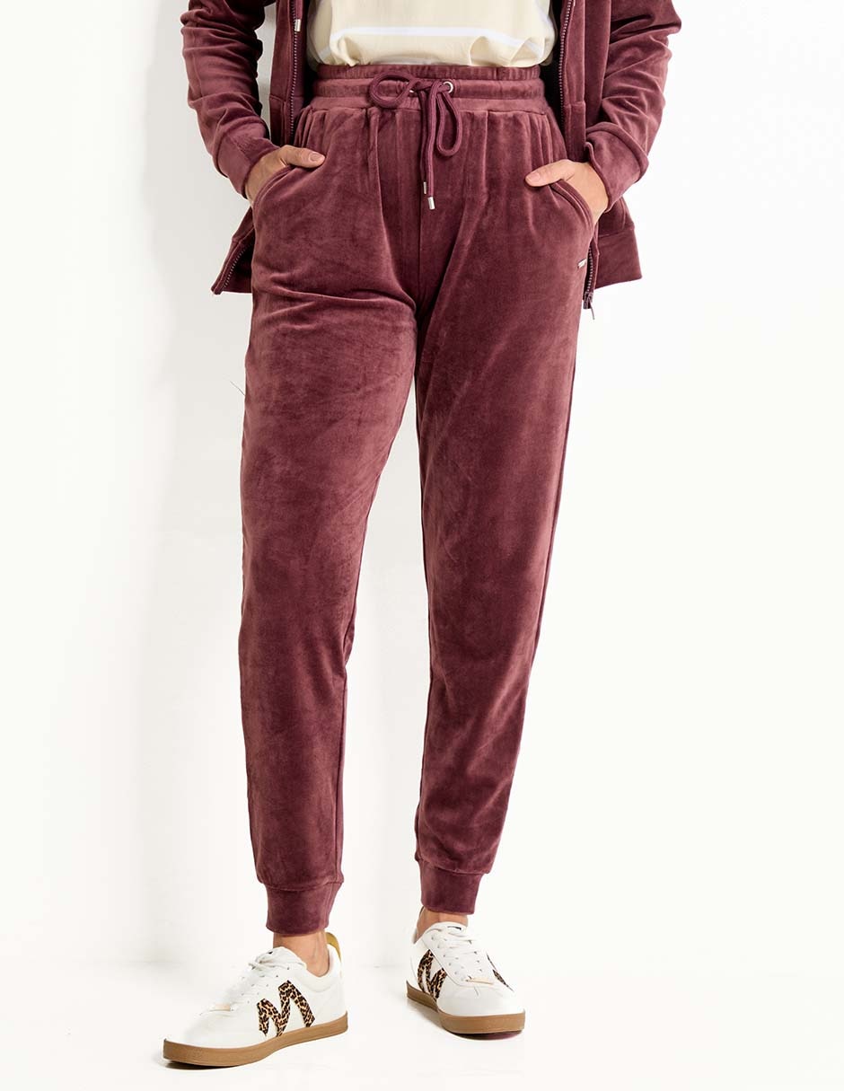 Pants slim con agujeta para mujer Pants slim con agujeta para mujer