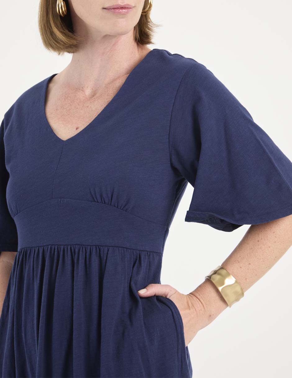 Vestido midi casual para mujer 4
