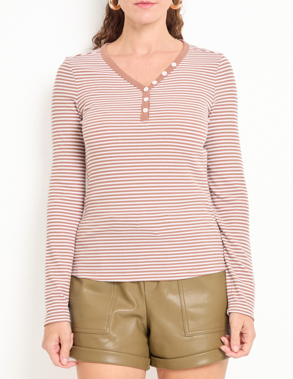 PLAYERA WKM25330-11, M, PIEDRA CALIZA