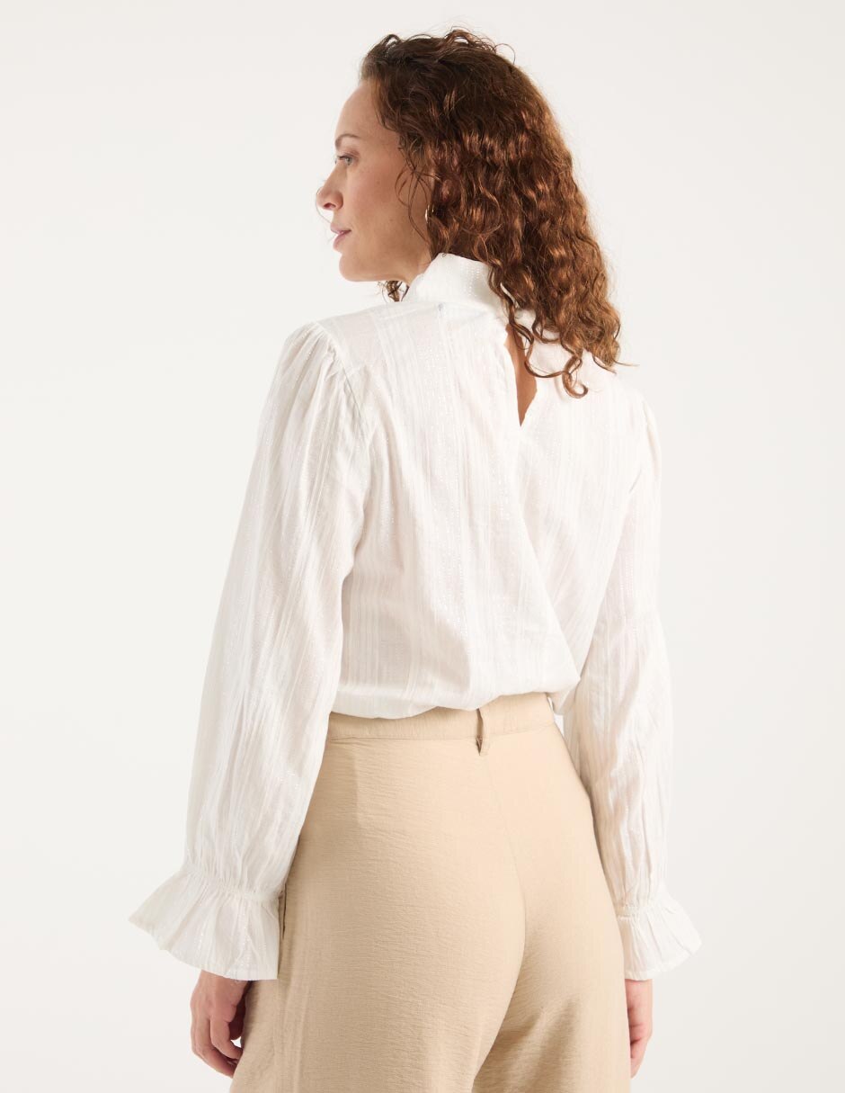 Blusa manga larga para mujer 2