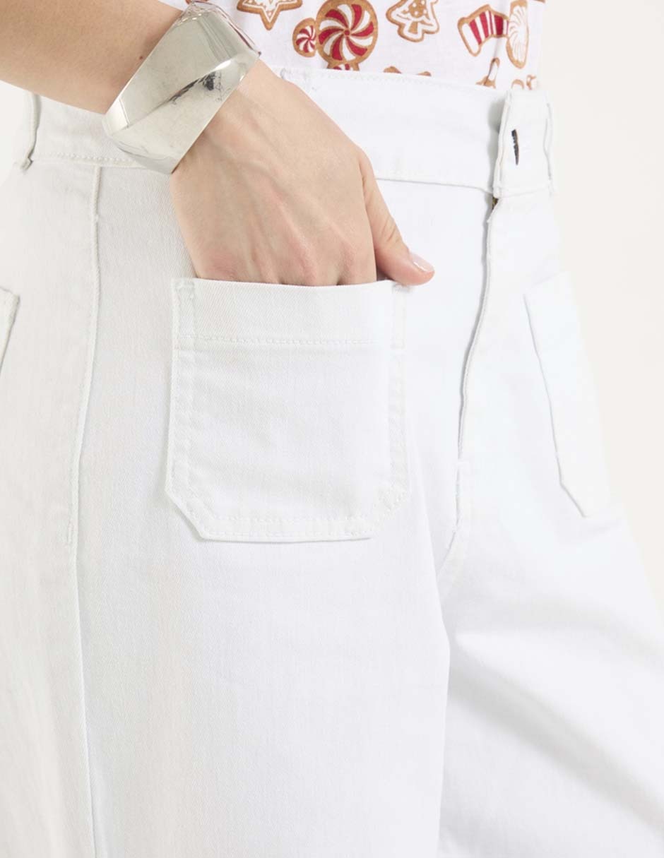 Jeans straight para mujer 4
