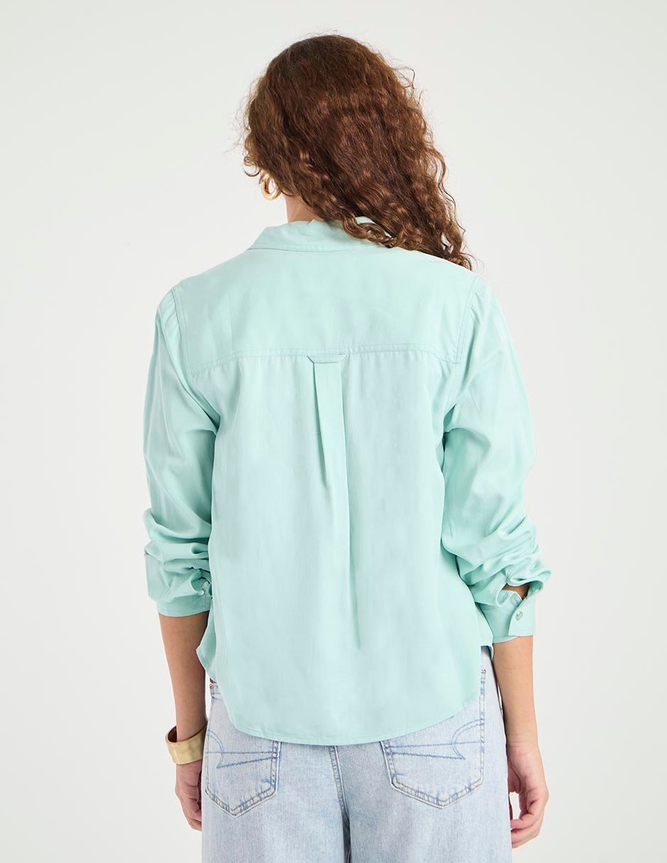 Blusa manga larga para mujer 2