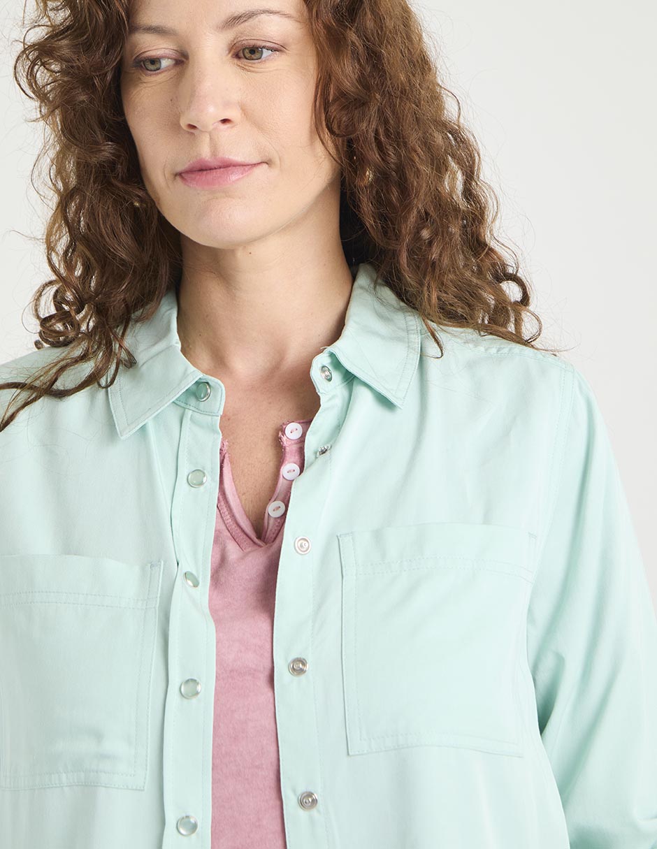 Blusa manga larga para mujer 4