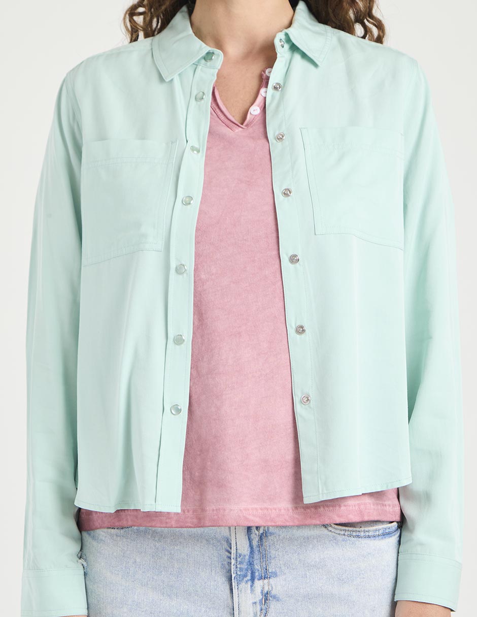 Blusa manga larga para mujer 5