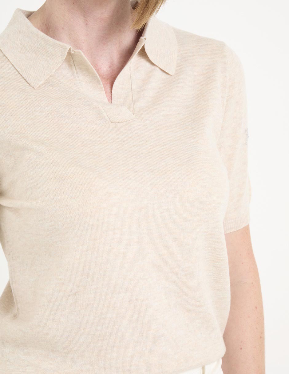 PLAYERA WKM25360-12 W, EG, AVENA JASPE