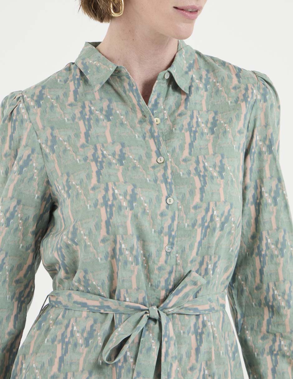 Vestido a la rodilla casual para mujer 4