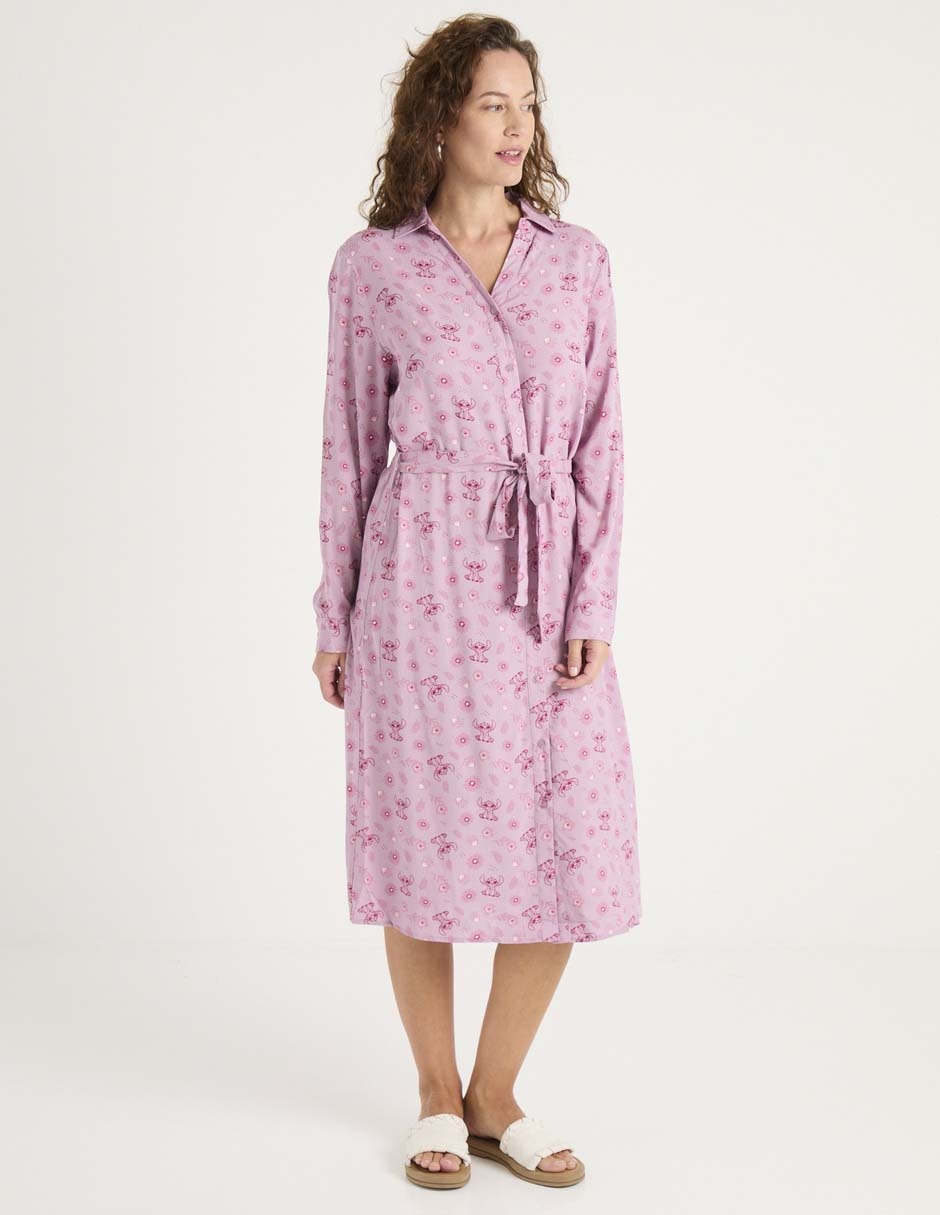 Vestido midi casual Stitch para mujer 3