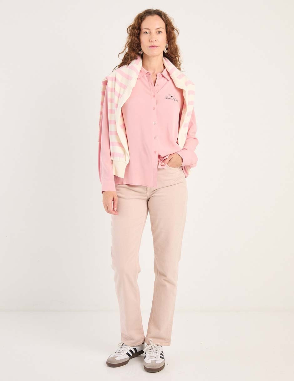 Blusa manga larga para mujer 3