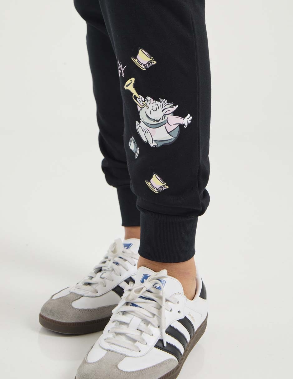 Pants slim Conejo Blanco con jareta para mujer 5