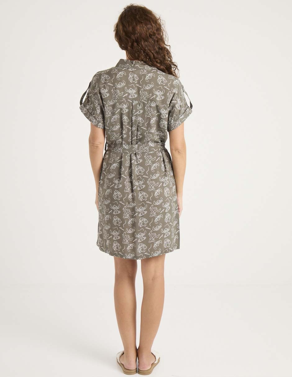 Vestido 3/4 casual Stitch para mujer 2