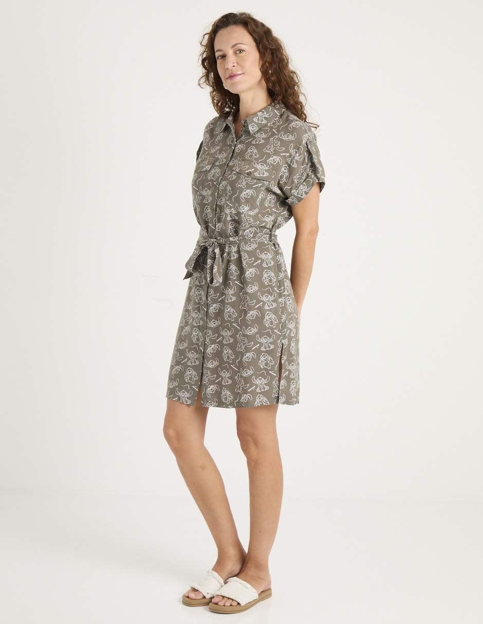 Vestido 3/4 casual Stitch para mujer 3
