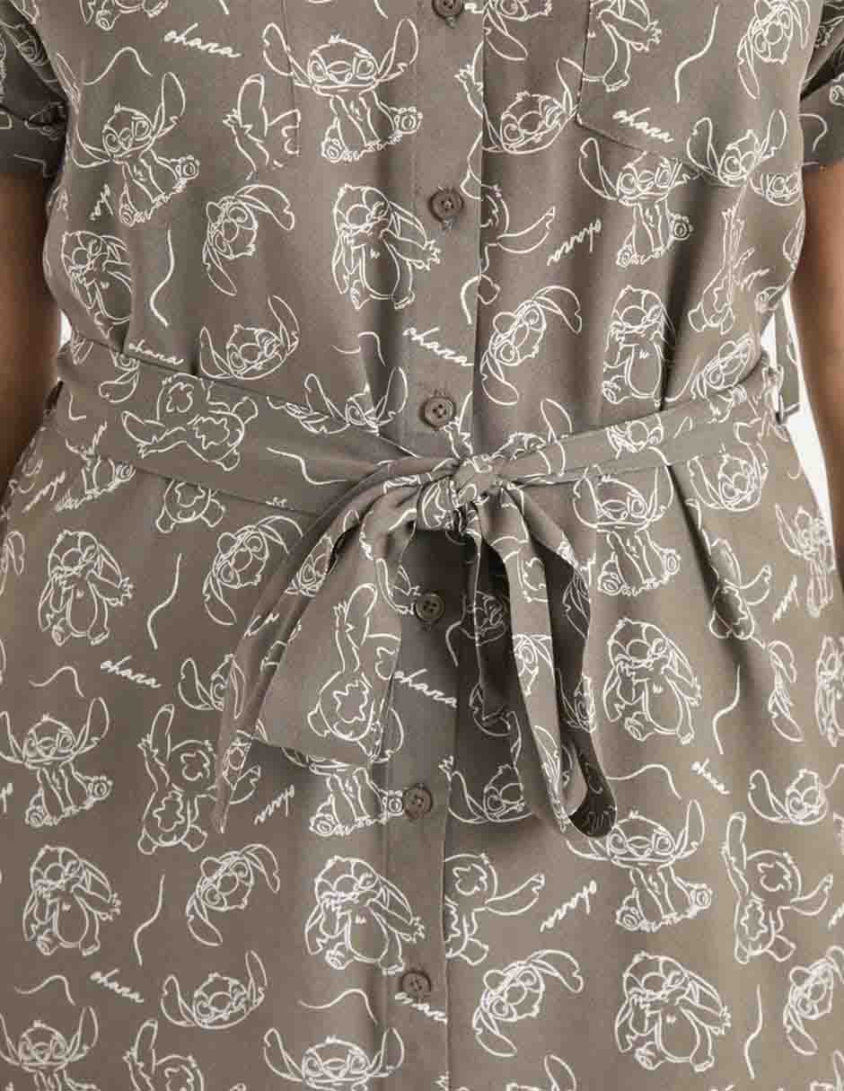 Vestido 3/4 casual Stitch para mujer 4