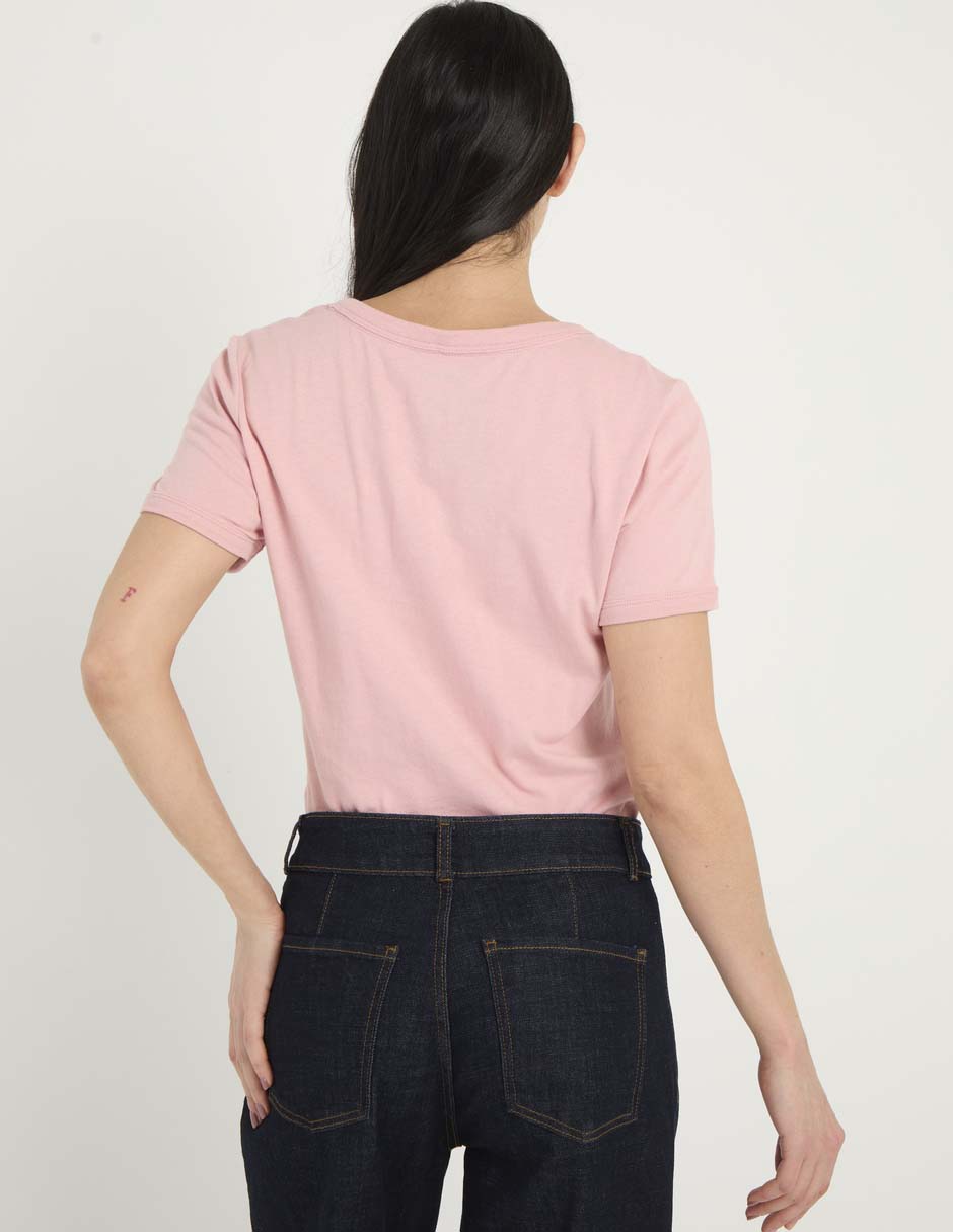 Playera manga corta Lucifer cuello redondo para mujer 2
