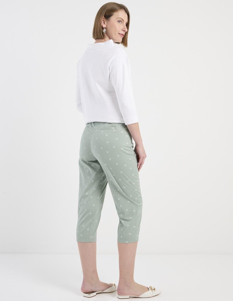 Pantalón capri skinny para mujer 2