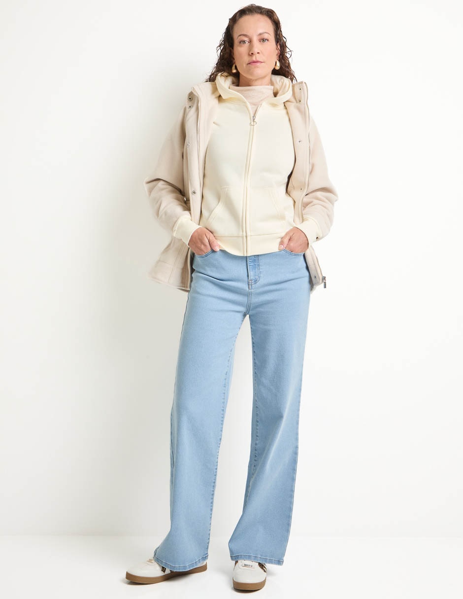 Sudadera con capucha y bolsas para mujer 3