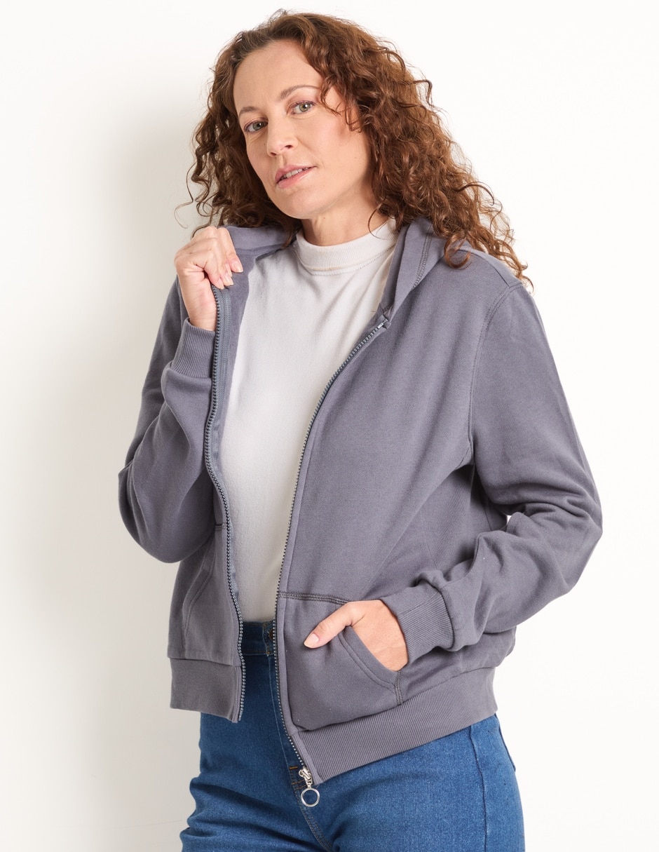 Sudadera con capucha y bolsas para mujer Sudadera con capucha y bolsas para mujer